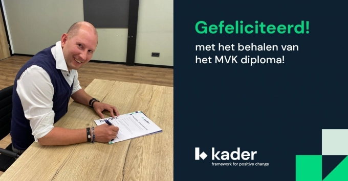 Johan successfully completes MVK training!